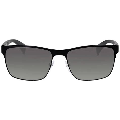 prada sunglasses 51o 58 fad.3m1|Prada Grey Rectangular Men's Sunglasses PR 51OS FAD3M1 58.